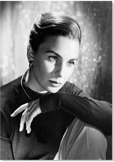Cakasepetim Oyuncu Jean Simmons Ahşap Mdf Tablo