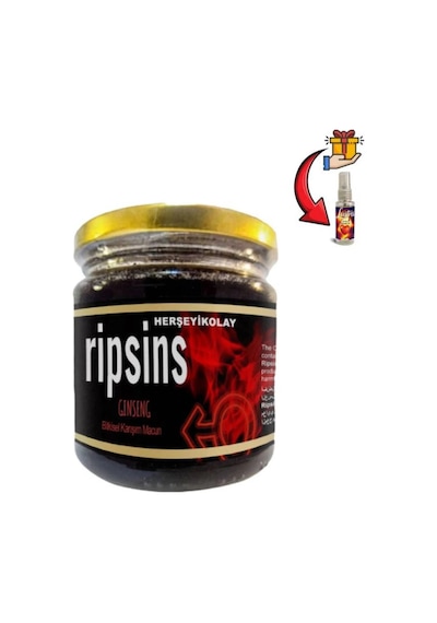 Ripsins Çoban Çökertenli Erkeklere Özel G.çlnme Dstklyci Ürün 240 Gr X 1 Ad + Lustra Masaj Yağı