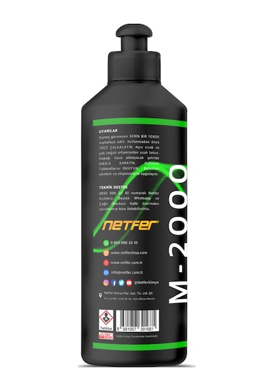 Netfer M-2000 Marin Çizik  Tekne Pastası 500 ML
