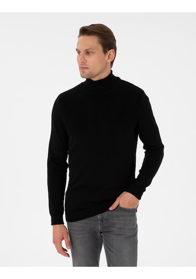 Pierre Cardin Erkek Siyah Kazak /triko 50300507-vr046 Siyah