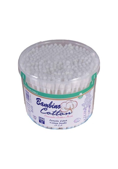 Kulak Temizleme Çubuğu Bambino Cotton 300lü