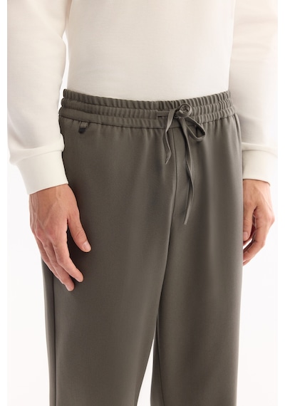 Avva Erkek Haki Beli Lastikli Bağcıklı Kolay Ütülenen Jogger Relaxed Fit Pantolon A52y3041 Avva Erkek Haki Beli Lastikli Bağcıklı Kolay Ütülenen Jogger Relaxed Fit Pantolon A52y3041