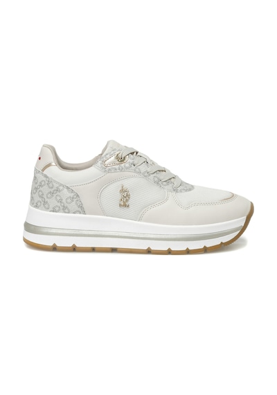 U.s. Polo Assn. Shery 4fx Bej Kadın Spor Ayakkabı 000000000101532624 Bej