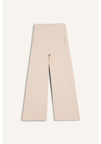 Defacto Kız Çocuk Wide Leg Eşofman Altı G0577a826sper117 Ekru-er117