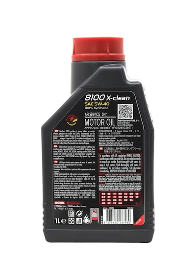 Motul 8100 X-Clean C3 5W-40 Tam Sentetik Motor Yağı 2 x 1 L