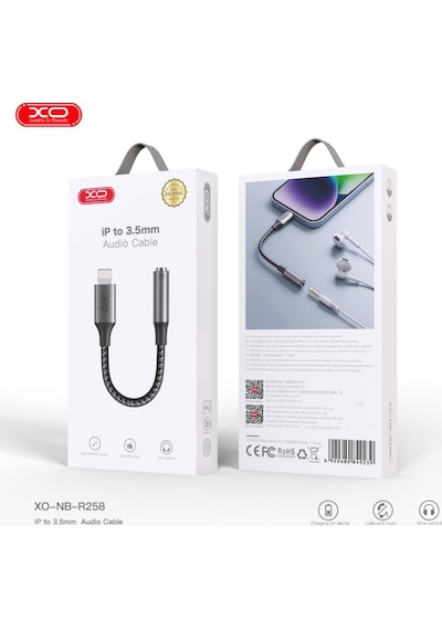 Lightning To 3 5mm Aux Jack Apple Uyumlu iPhone Ve iPad Kulaklık Dönüştürücü Adaptör