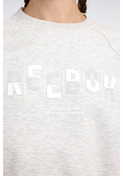 Reebok Runa Top Gri Kadın Sweatshirt Gri