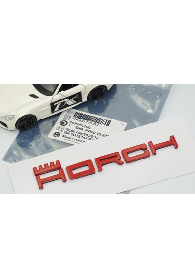 Dk Tuning A8 D5 Horch Bagaj Kırmızı 3m Yazı Logo Audi İle Uyumlu