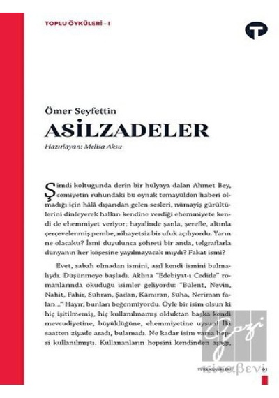Turkuvaz Kitap - Asilzadeler