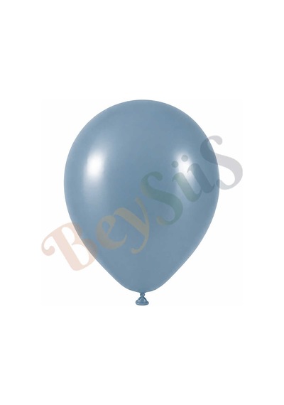 Mavi Cam Renk Lateks Retro Balon 30 Cm - 50 Adet