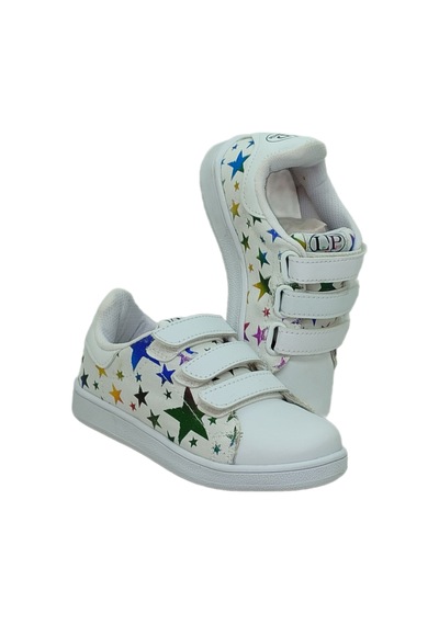 Le Petit 610 Cırtlı Numara 29 Keten Kız Çocuk Sneaker Ayakkabı Çok Renkli