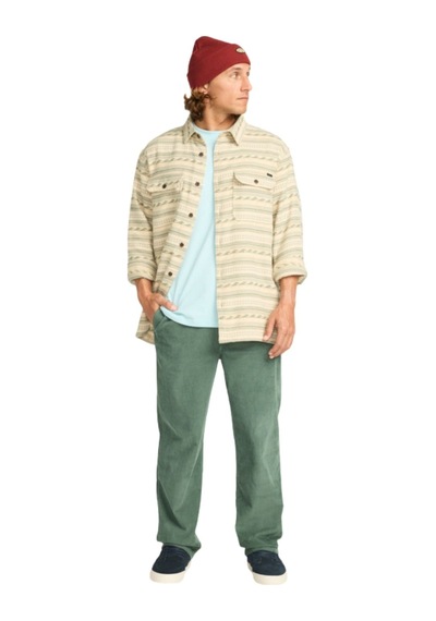 Bıllabong Billabong Offshore Jacquard Flannel Erkek Bej Gömlek Hun Bej