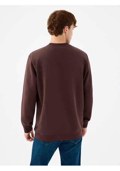 Erkek Sweat Lf2041388 Brown Kahverengi