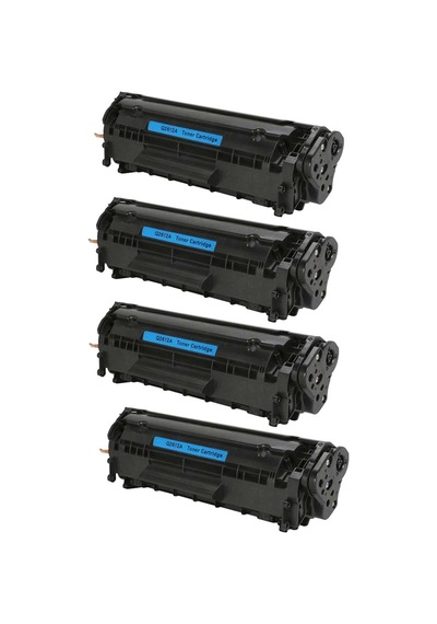 Hp 1010 1018 1020 Q2612a Uyumlu Toner 4'lü Paket
