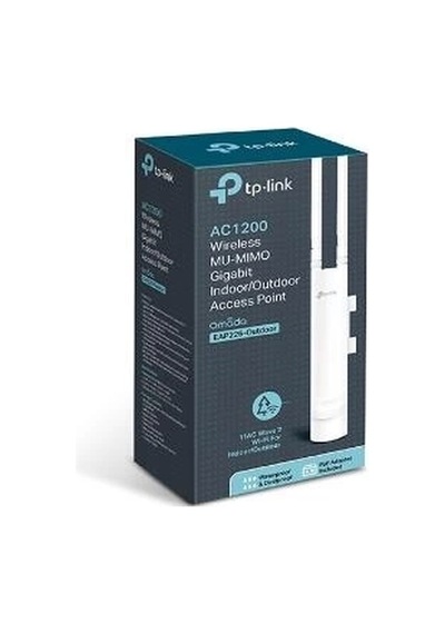 Tp-lınk Omada Eap225-outdoor Ac1200 1xgbıt Rj45 300mbps/2.4ggz/867mbps/5ghz Access Poınt Adaptörlü