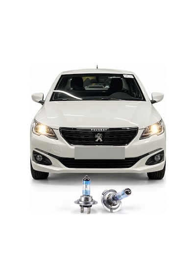 Peugeot 301 Halojen Sarı Kısa Far Yedek Ampulü H7 Xtreme Vısıon %150 Xv 2 Adet