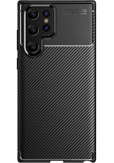 Samsung Uyumlu Galaxy S22 Ultra Kılıf Zore Negro Silikon Kapak Lacivert