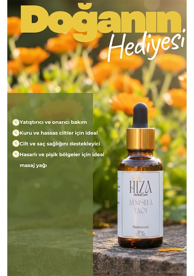 Hiza Herbal Care Doğal Aynısefa Yağı 30 ML