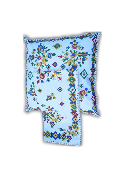 Etnik Desen Minder Kılıfı Beyaz - 674505893 Beyaz