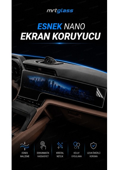 Porsche Cayenne Elektrik 2026-2027 Multimedya Nano Ekran Koruyucu