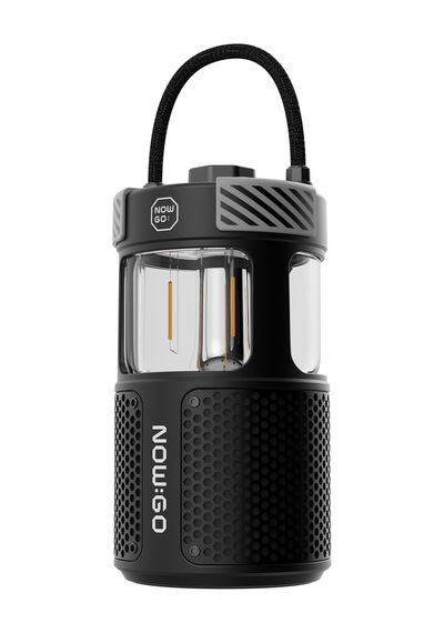Nowgo F1 20w Bluetoooth Hoparlör Taşınabilir Powerbank Kamp Feneri Siyah