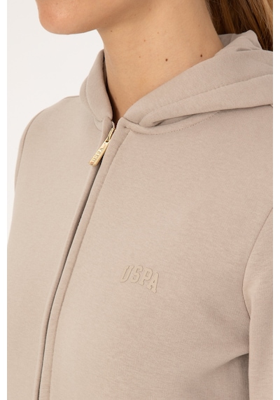 U.S. Polo Assn. U.s. Polo Assn. Kadın Taş Sweatshirt 50319111-vr049 Taş Rengi