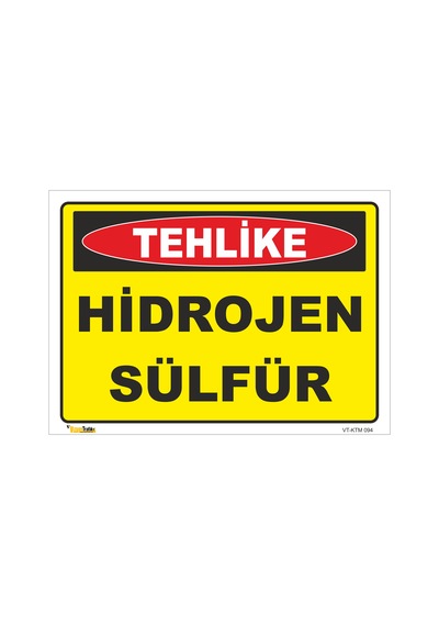 HİDROJEN SÜLFÜR LEVHASI
