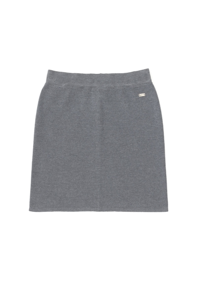 U.s. Polo Assn. Kız Çocuk Gri Melanj Etek Triko 50298585-vr086 Gri Melanj