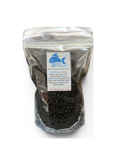 Proteinli Büyük Balık Dip Yemi 6mm 500 Gram
