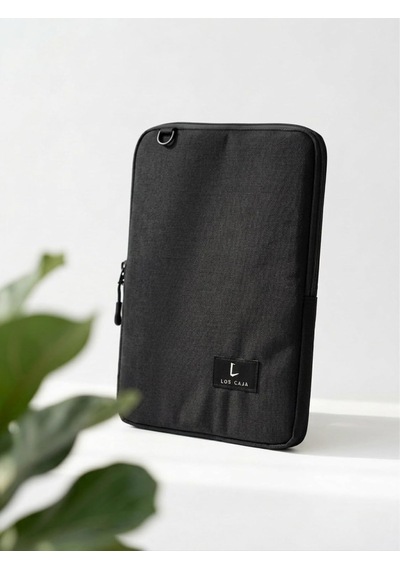 Lexroo Premium Tablet Çantası Ve Organizer - İçi Cepli, Darbe Emici Koruyucu Kılıf Siyah
