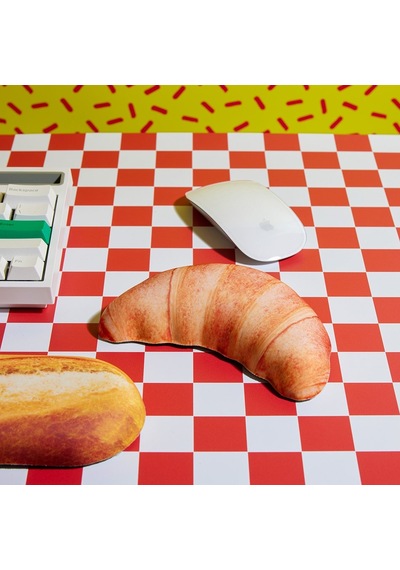 Mustard Kruvasan Mouse Silikon Bilek Desteği