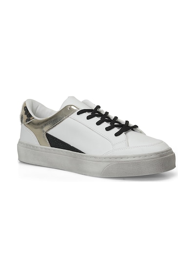 Butigo 26k-136 Beyaz Kadın Sneaker 000000000102709497 Beyaz-altın