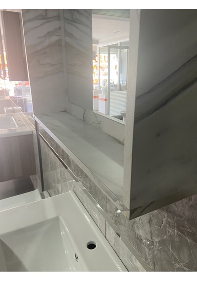Decorus Banyo Dolabı 75 CM Calacatta Çok Renkli