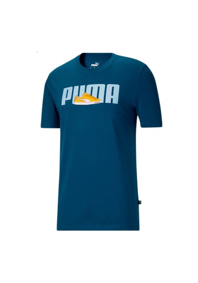 Puma Basic Erkek Tişört 681719 56 Mavi