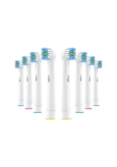 Oral-B Braun ile Uyumlu Yedek Başlık 8 Adet (2 Paket)