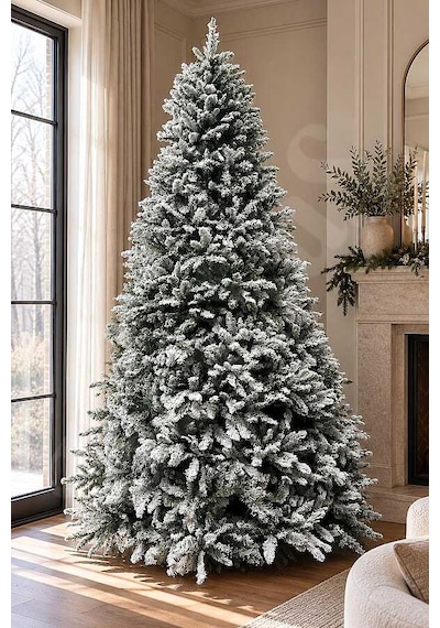 Yılbaşı İthal Premium Karlı Çam Ağacı 270 Cm 2817 Dal 4000t