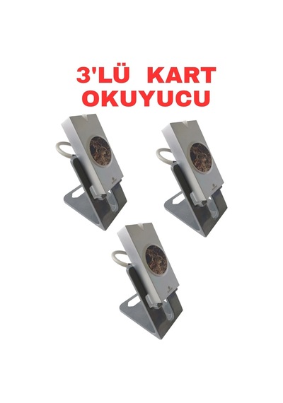 Sr-209 Em-w Proximity Kart Okuyucu 125 Khz Ip68 Metal Kasa 10000 Kullanıcı Kapasiteli Geçiş Kontrol Sistemi 3 Adet