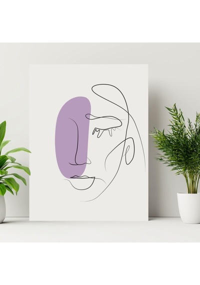 Art Woman Tasarımlı Dekorasyon 30x40 Kanvas Tablo