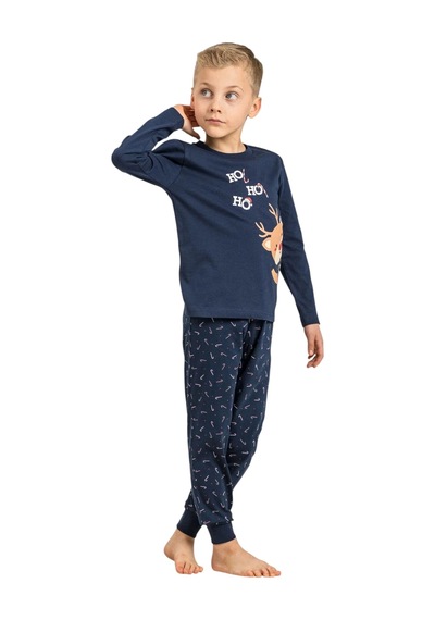 Rolypoly Rp3935c Baba Oğul Uzun Kol Pijama Takım Oğul Lacivert