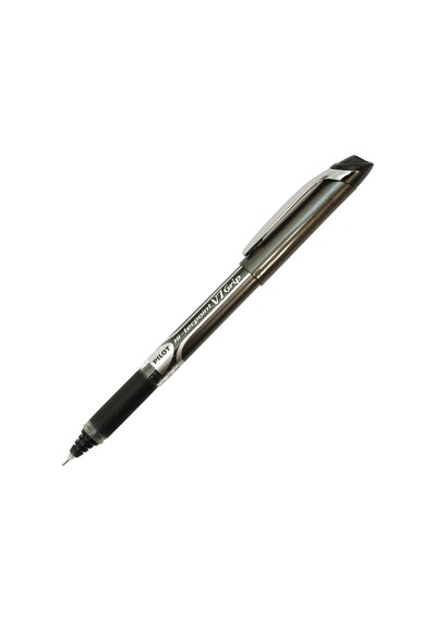 Pilot V10 Dönerbaşlı Kalem Kauçuklu Sap İğne Ucu 1,0 Mm Karbid Kurşunlu 0,7 Mm Genişliği 12 Adet Siyah Genel
