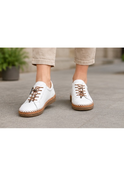 N Napa Shoe Np.8207.beyaz.deri Ayakkabı