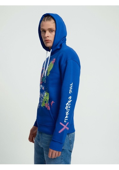 LOFT Oversize Erkek Sweatshirt Lf2034228 Q1.v1 Mavi