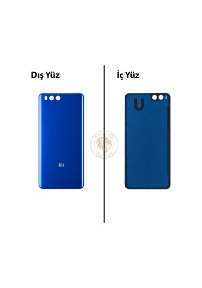 Xiaomi Mi Note 3 Mavi Uyumlu Arka Kapak