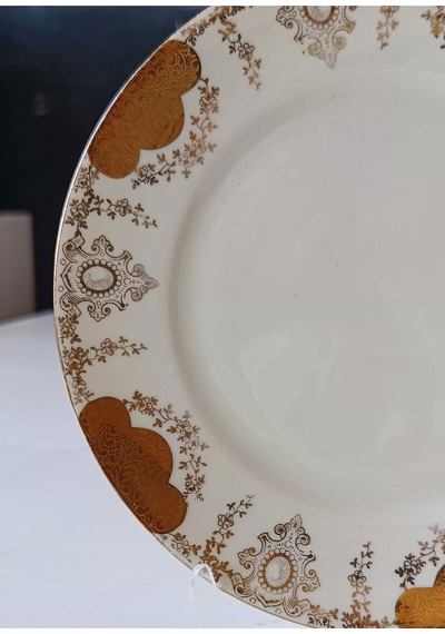 Nurantik Kunst Kronach Exquisite Alman Pasta Tabağı Bej
