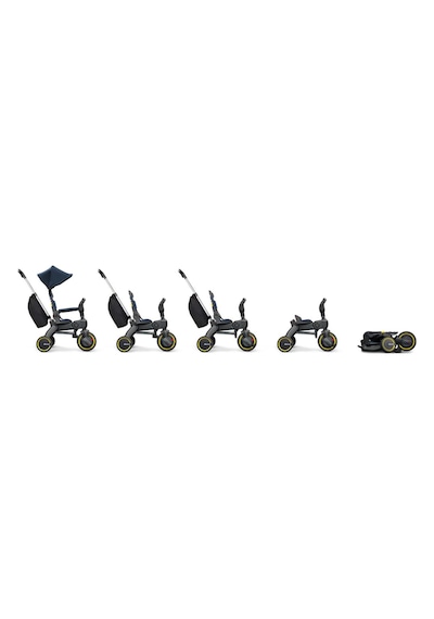 Doona Liki Trike Tek Parça Katlanır 3 Tekerlekli Bebek Bisikleti S3 Deep Blue