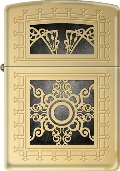 Zippo 169-068918 Black Imperial Filigree Çakmak