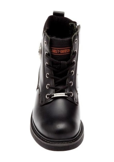 Harley Davidson Jim Erkek Siyah Deri Bot-1218 Siyah