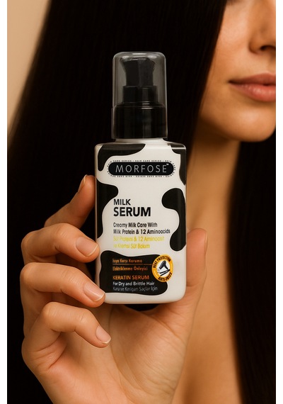 Morfose Milk Therapy Keratin Saç Serumu 100 Ml-yıpranmış Saçları Onarıcı, Yumuşak Ve Canlı Saçlar