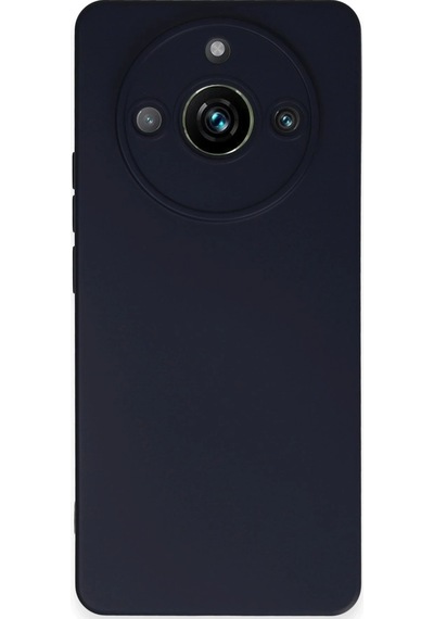Newface Realme 11 Pro Kılıf Nano İçi Kadife Silikon Semeglbl - 61 - Lacivert