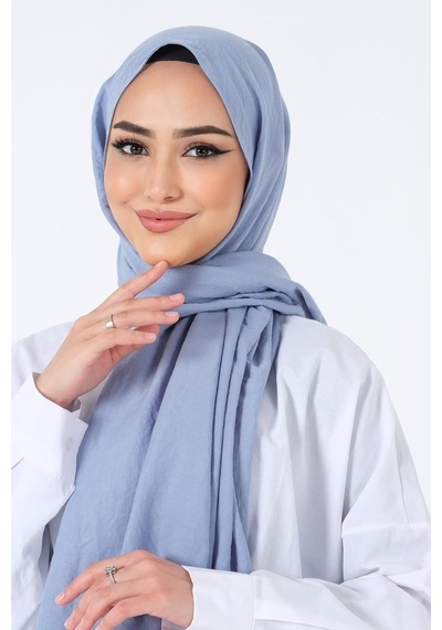 Harem Scarf Amor Şal - Kot Mavi Kot Mavi